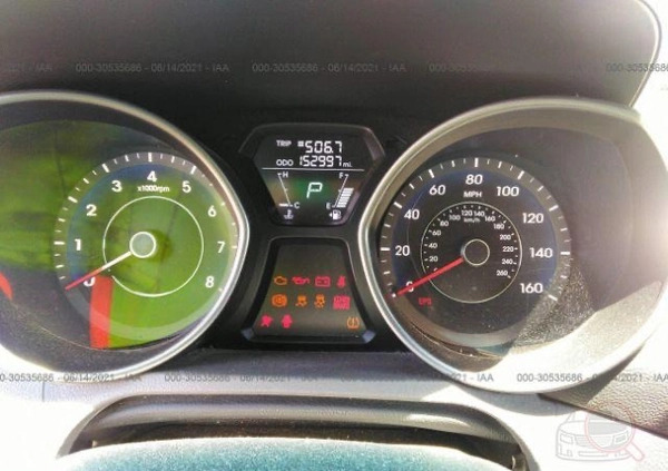 Hyundai Elantra cena 11000 przebieg: 246224, rok produkcji 2012 z Warszawa małe 56